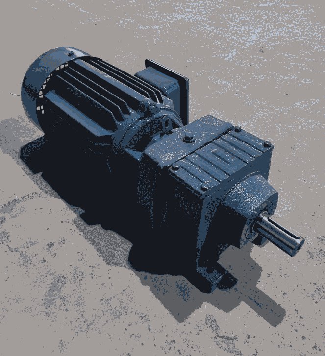 斜齿轮减速机 齿轮减速电机 R37-DT90L4-NA119-M1-0&deg;-I